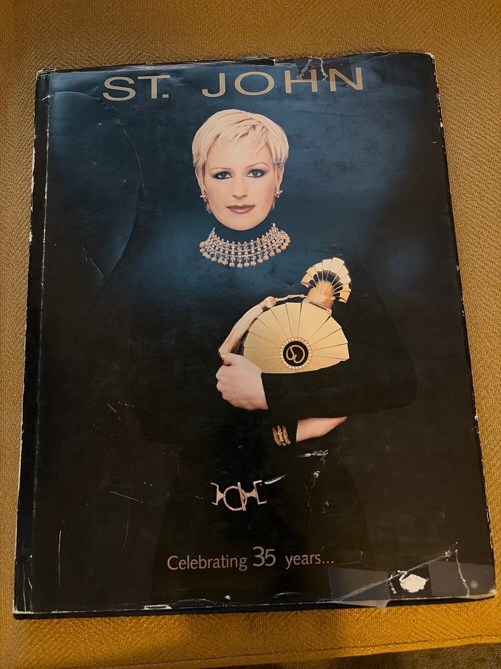 ST. JOHN Celebrating 35 Years Signed Marie Gray St John Knits Liz Mitchell 1986
